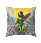 Surfing 1 52 Outdoor Pillow - Beyond T-shirts